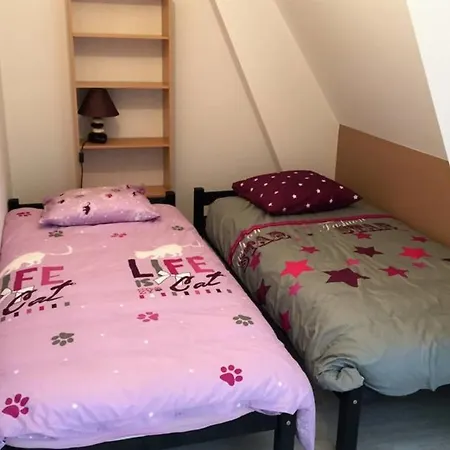 Bel 2 Chambres A 20m De La Plage شقة *